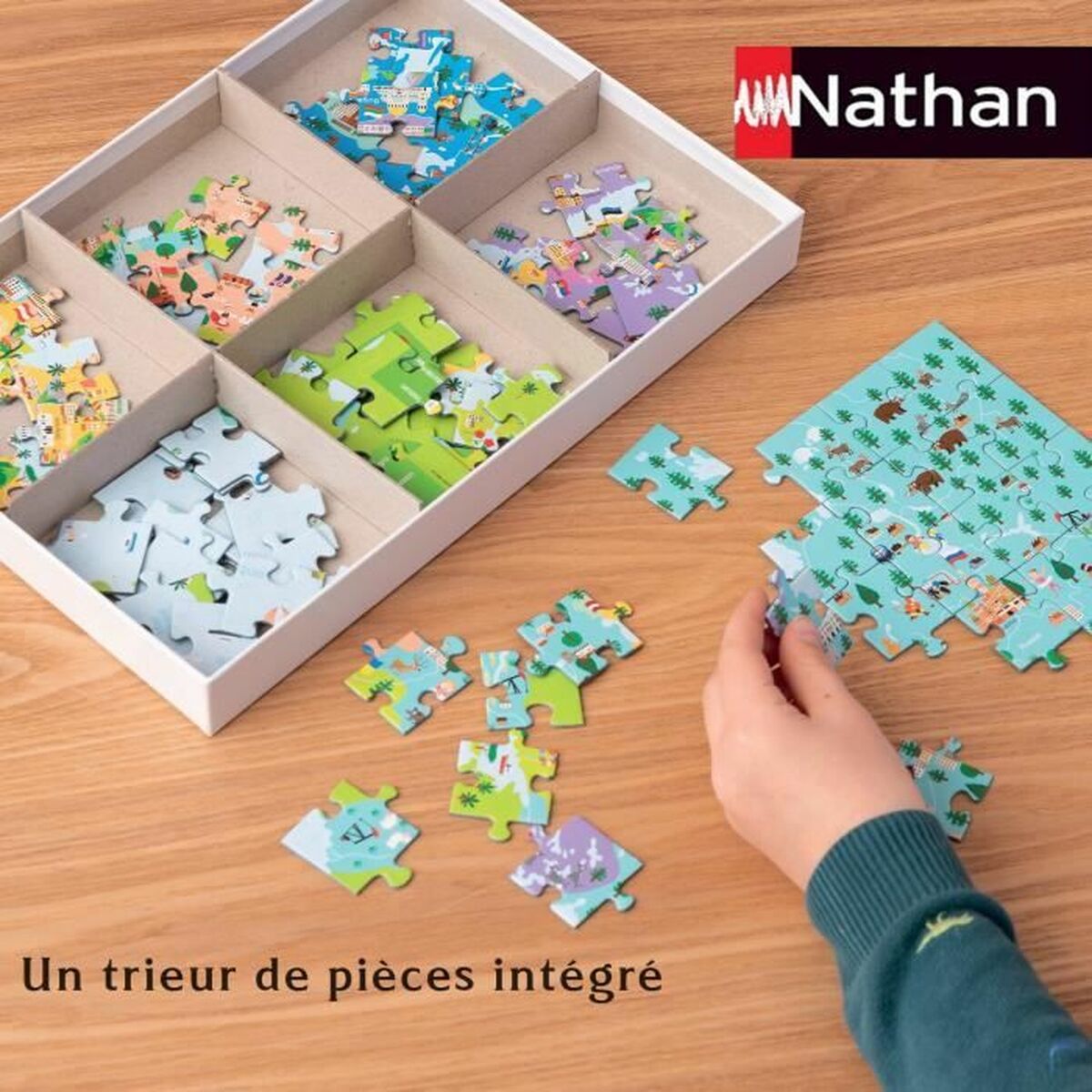 Puzzle Nathan Nathan Mortel Anniversaire Mortelle Adèle 150 Peças